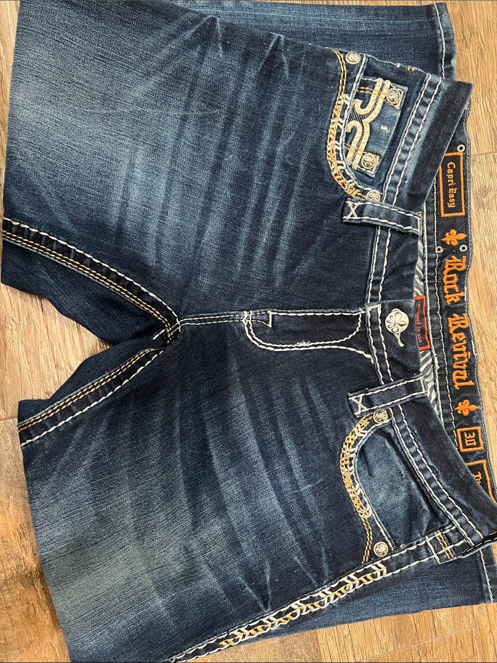 Rock Revival Women's Capri Jeans - Picture 3 of 7